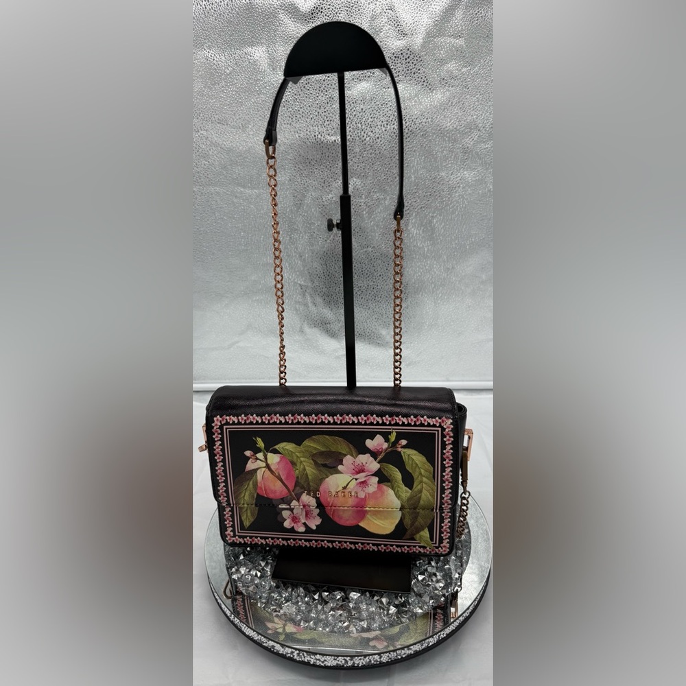 Ted Baker Jesenia Peach Blossom faux leather crossbody bag